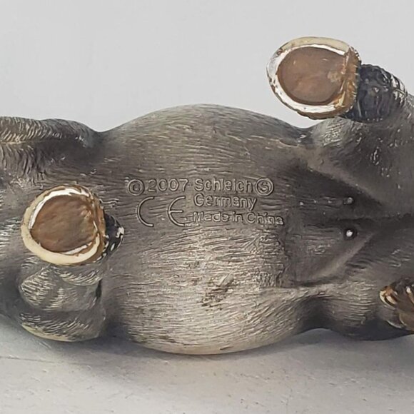 Schleich Percheron Mare Grey Horse #13626 - Picture 5 of 5